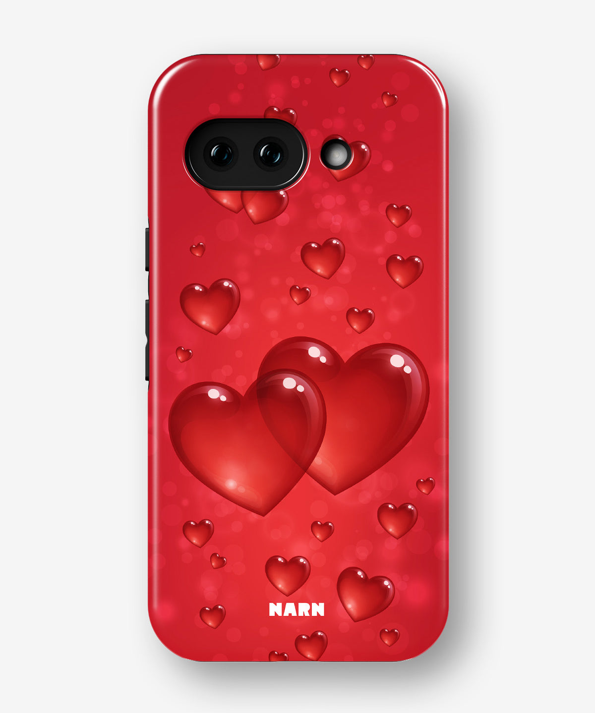 Google Pixel 9a Tough Case – Red Romance - View 1