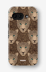 Google Pixel 9a Tough Case – Leopard Gaze - View 1
