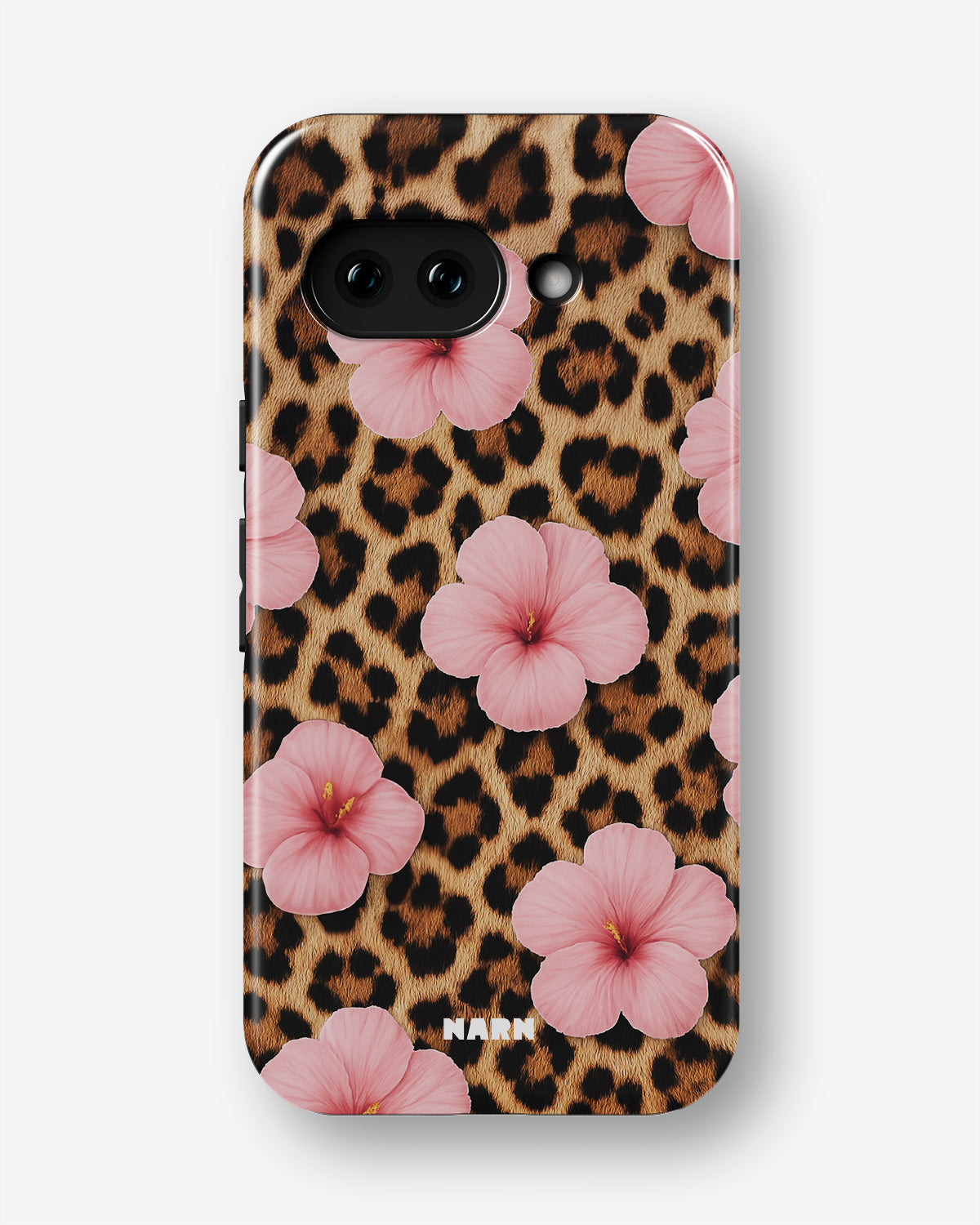 Google Pixel 9a Tough Case – Leopard Flower - View 1