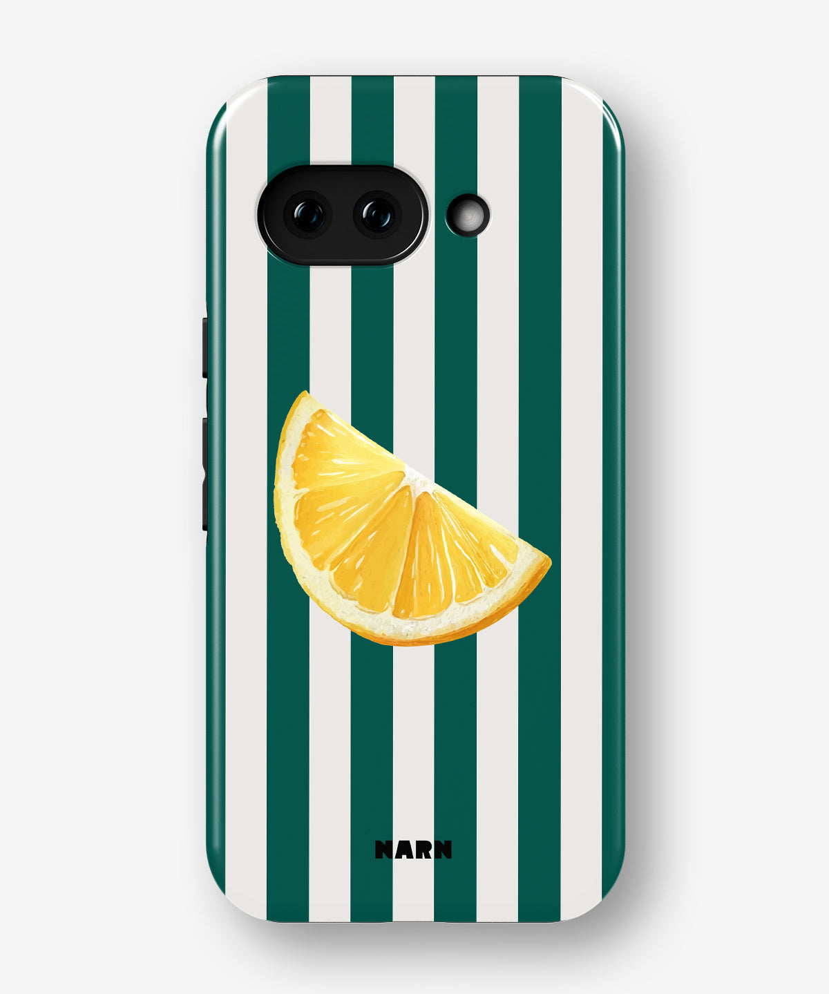 Google Pixel 9a Tough Case – Lemon Stripes - View 1