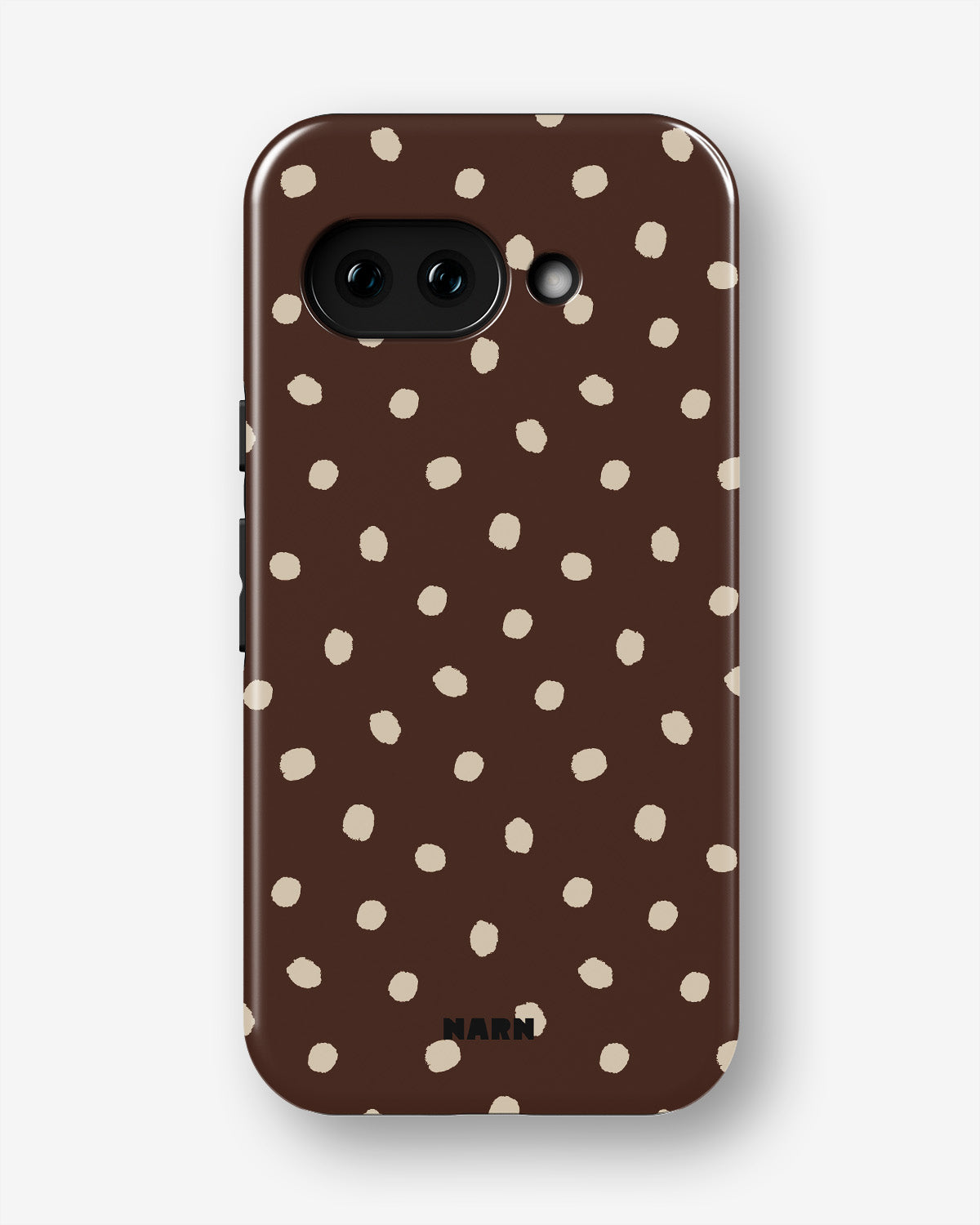 Google Pixel 9a Tough Case – Choco Dots - View 1