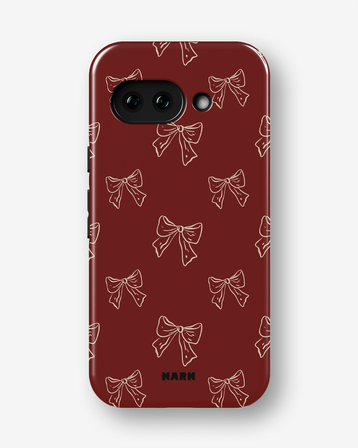 Google Pixel 9a Tough Case – Cherry Bows - View 1