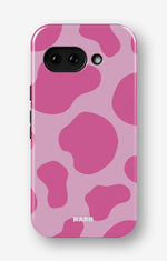 Google Pixel 9a Tough Case – Pink Moo - View 1