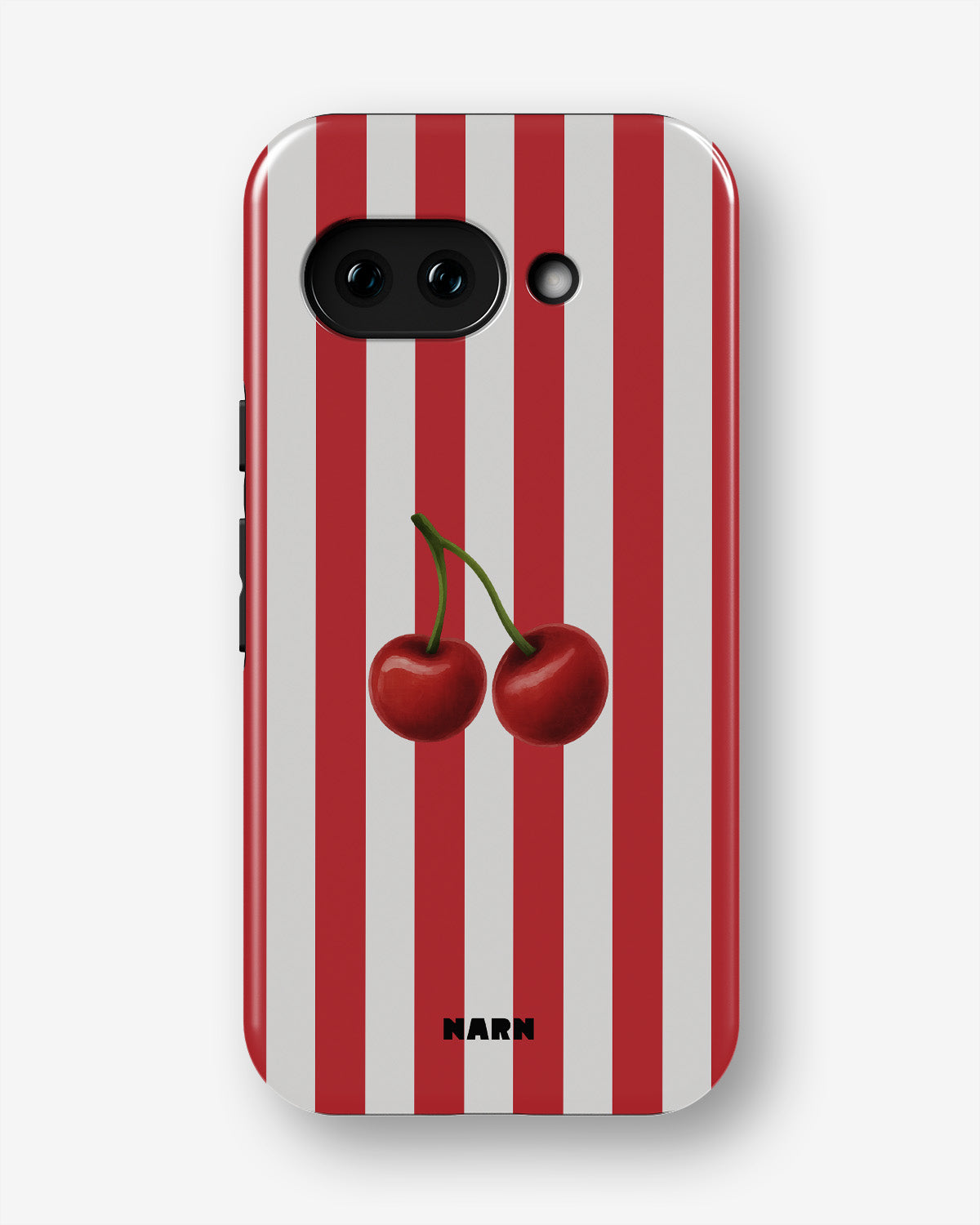 Google Pixel 9a Tough Case – Cherry Stripes - View 1