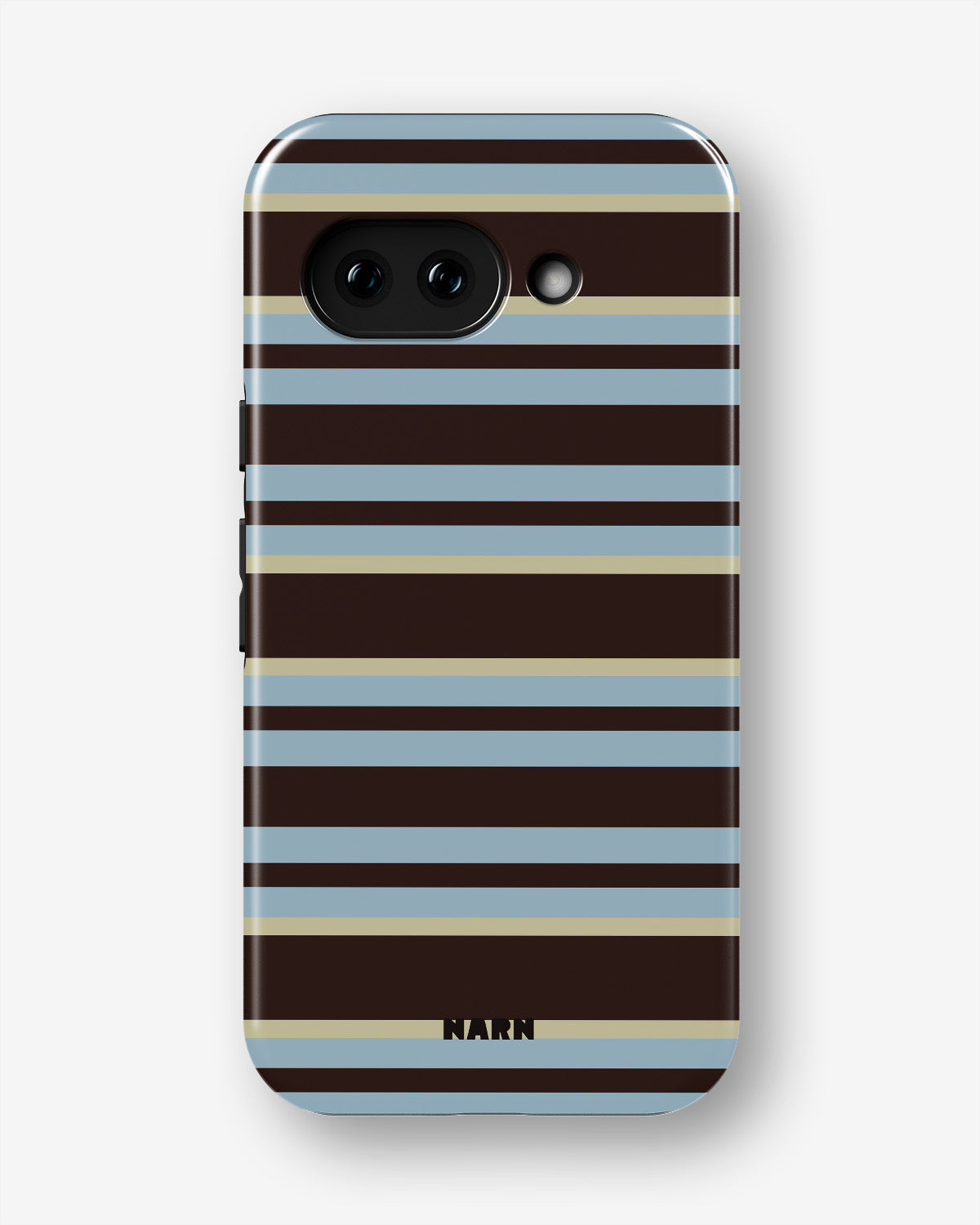 Google Pixel 9a Tough Case – Latte Lines - View 1