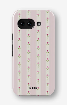 Google Pixel 9a Tough Case – Rose Lines - View 1