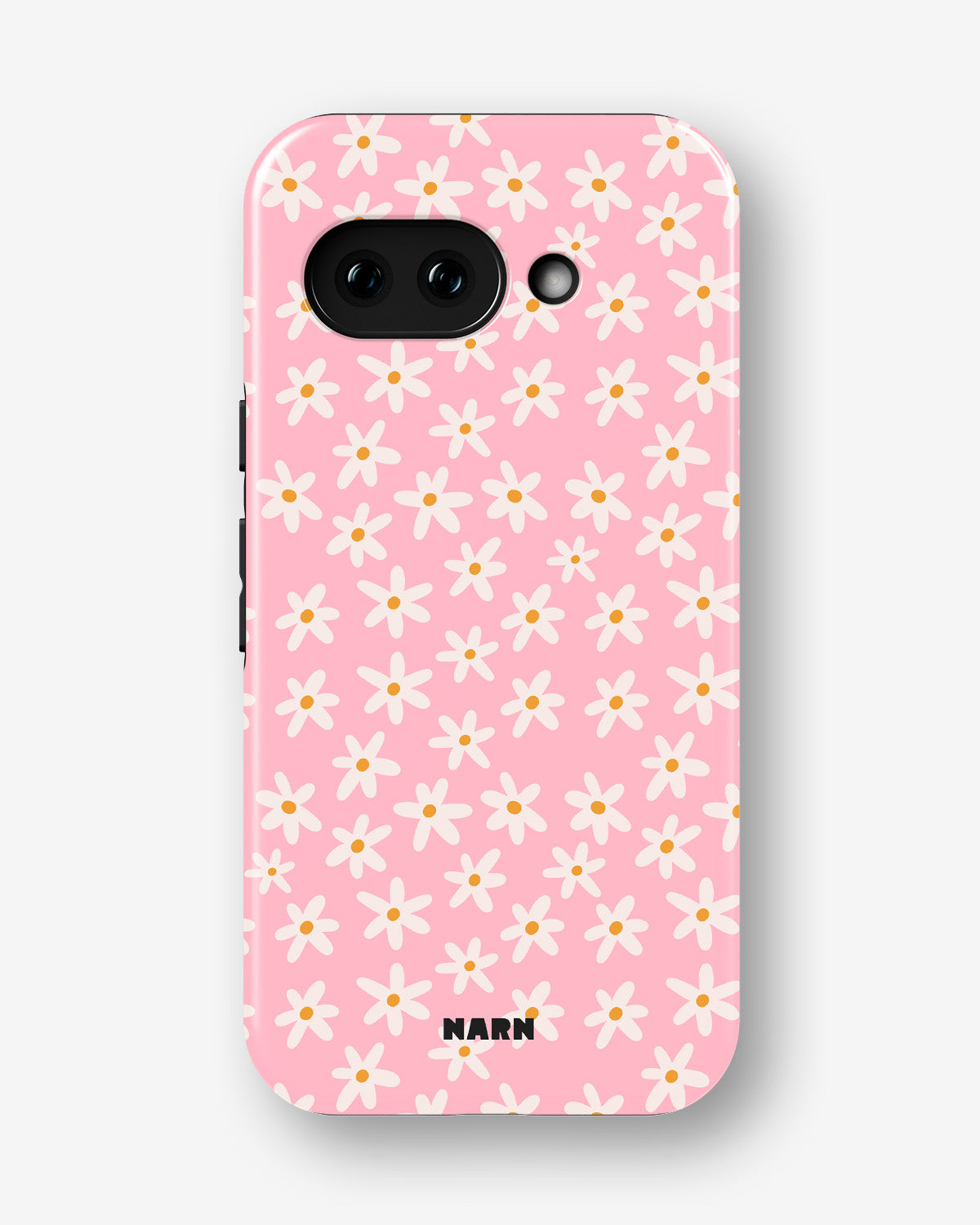 Google Pixel 9a Tough Case – Pink Daisy - View 1