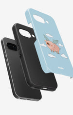 Google Pixel 9a Tough Case – Dreamy Pig - View 2