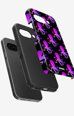 Google Pixel 9a Tough Case – Octopus Pattern - View 2