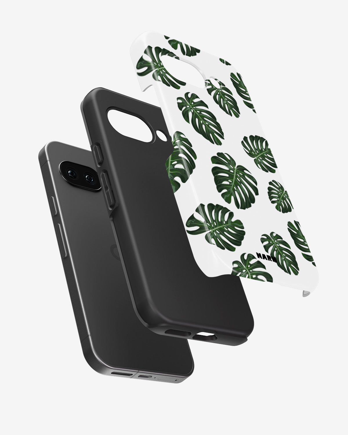 Google Pixel 9a Tough Case – Monstera Pattern - View 2