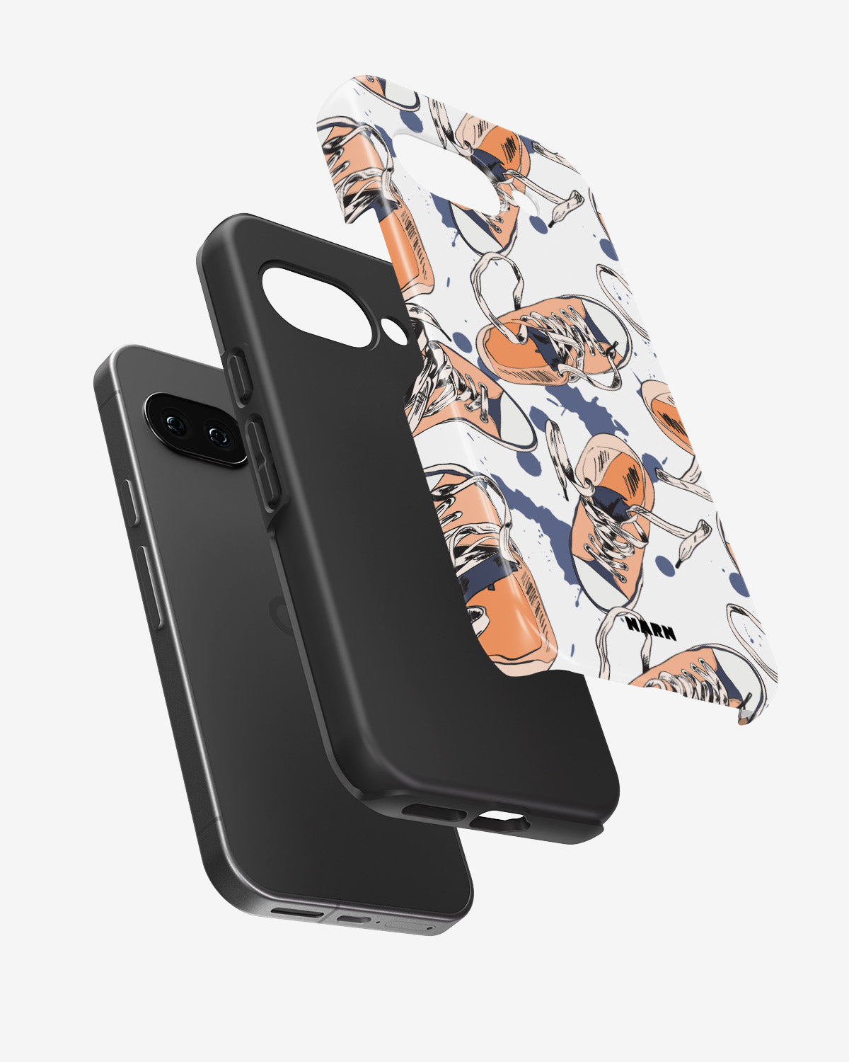 Google Pixel 9a Tough Case – Apricot Sneakers - View 2