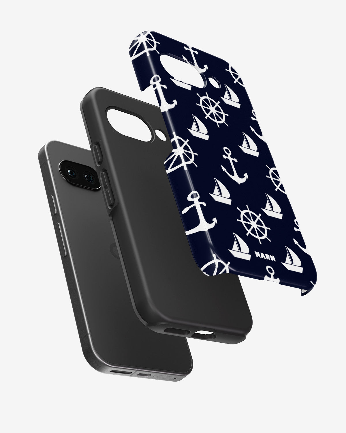 Google Pixel 9a Tough Case – Deep Blue Voyage - View 2