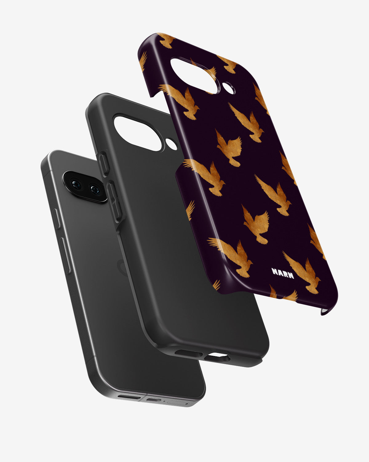 Google Pixel 9a Tough Case – Royal Doves - View 2