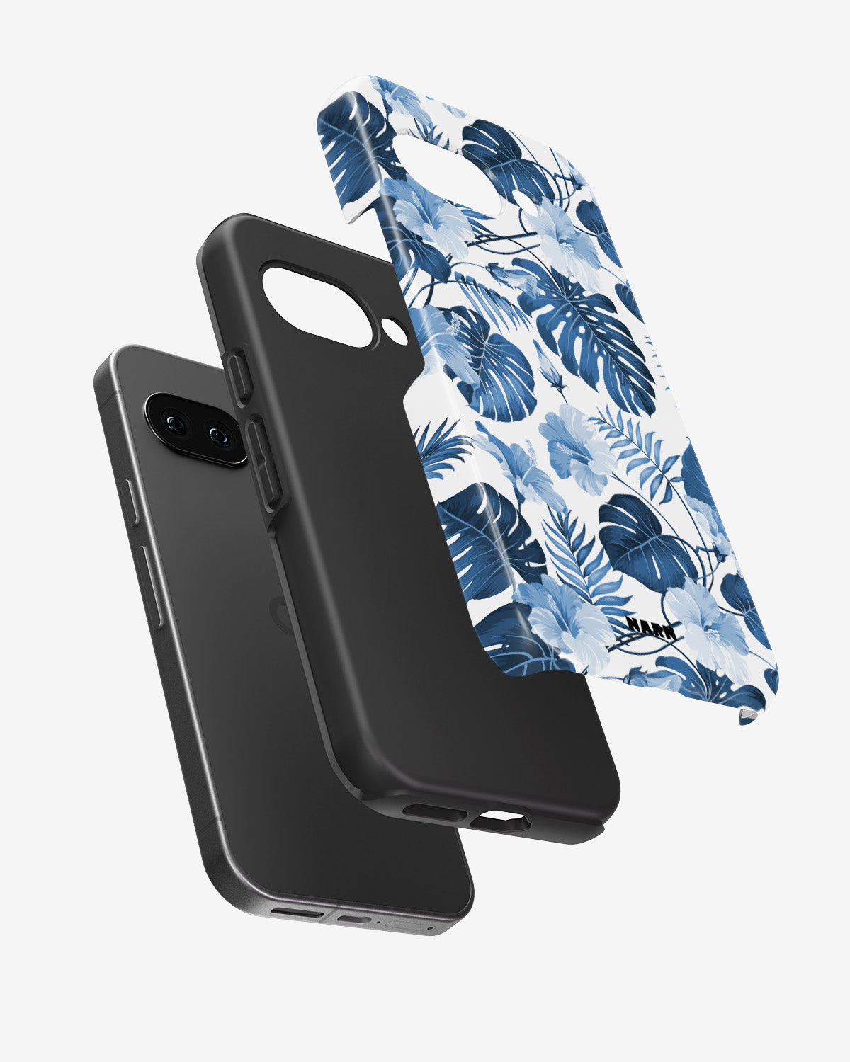 Google Pixel 9a Tough Case – Blue Tropics - View 2