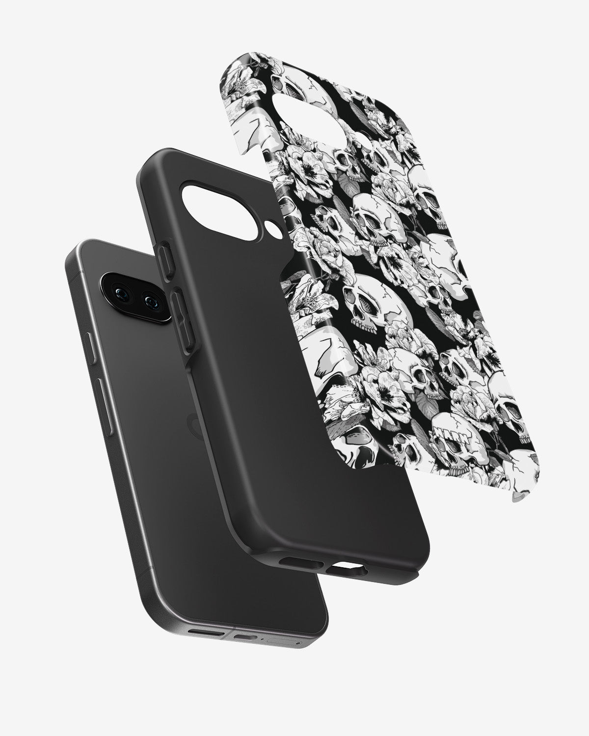 Google Pixel 9a Tough Case – Skull Garden - View 2