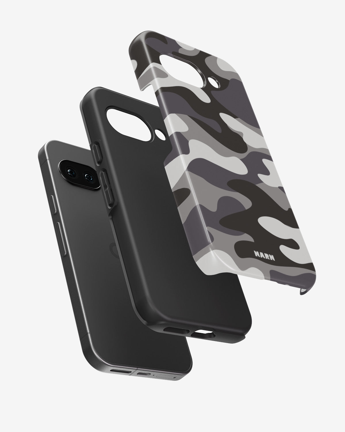 Google Pixel 9a Tough Case – Grey Camo - View 2
