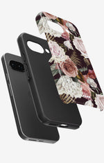 Google Pixel 9a Tough Case – Midnight Roses - View 2