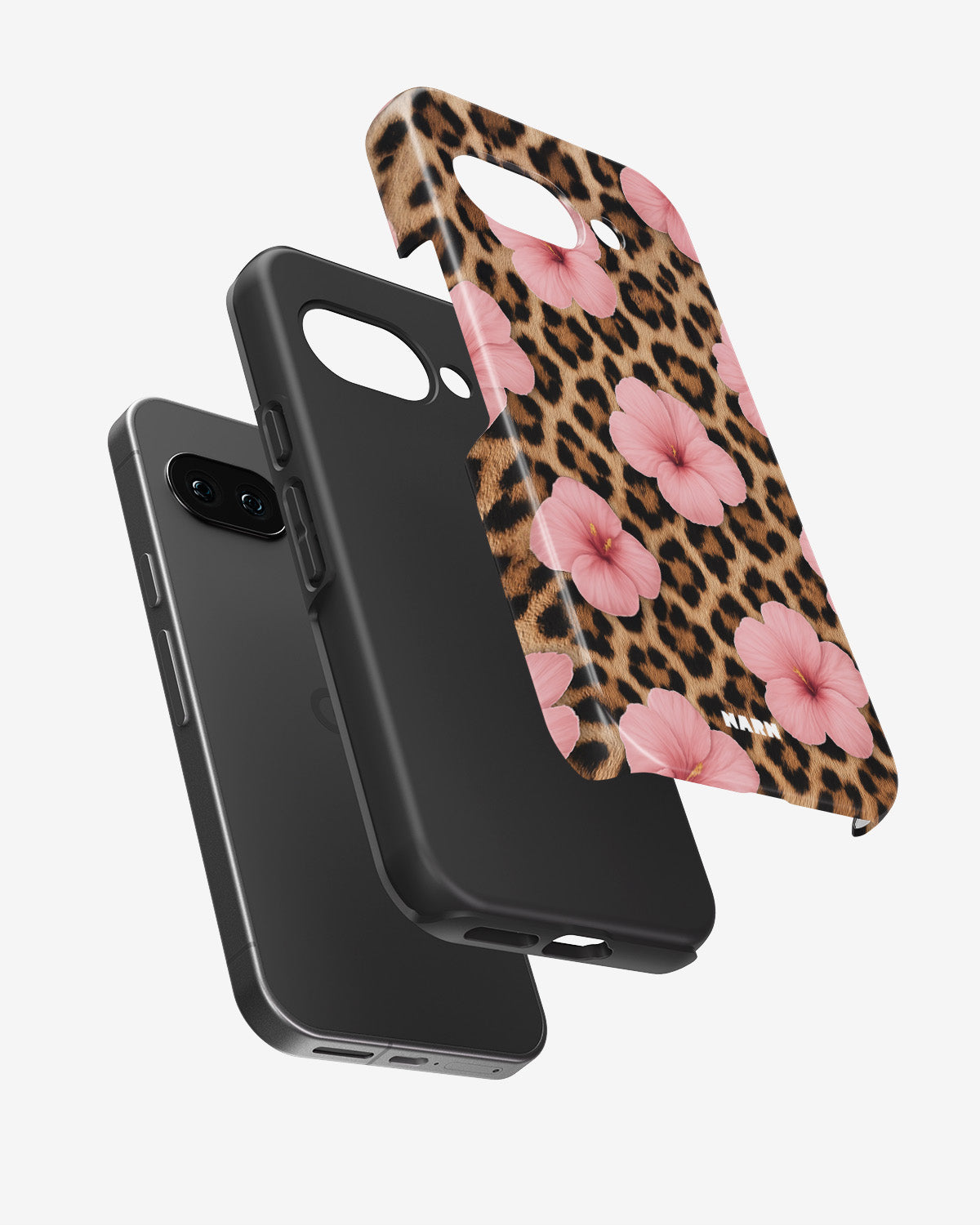 Google Pixel 9a Tough Case – Leopard Flower - View 2