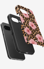 Google Pixel 9a Tough Case – Leopard Flower - View 2