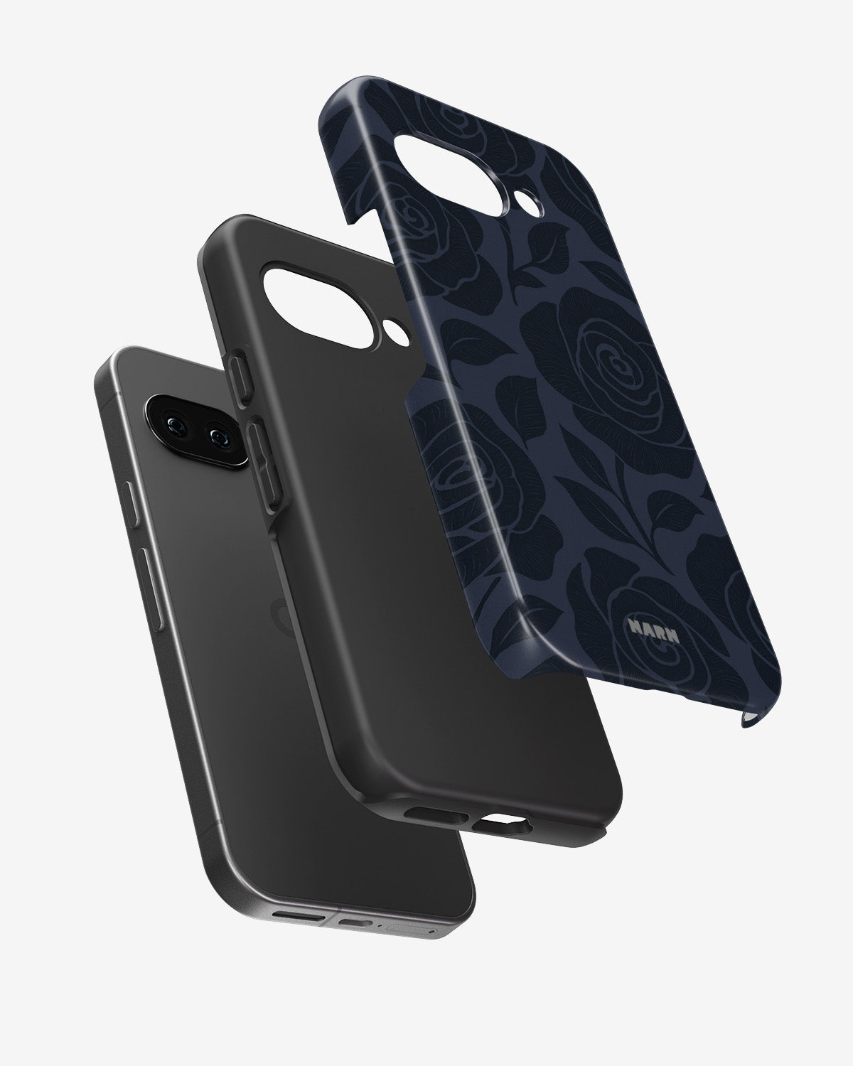 Google Pixel 9a Tough Case – Midnight Rose - View 2