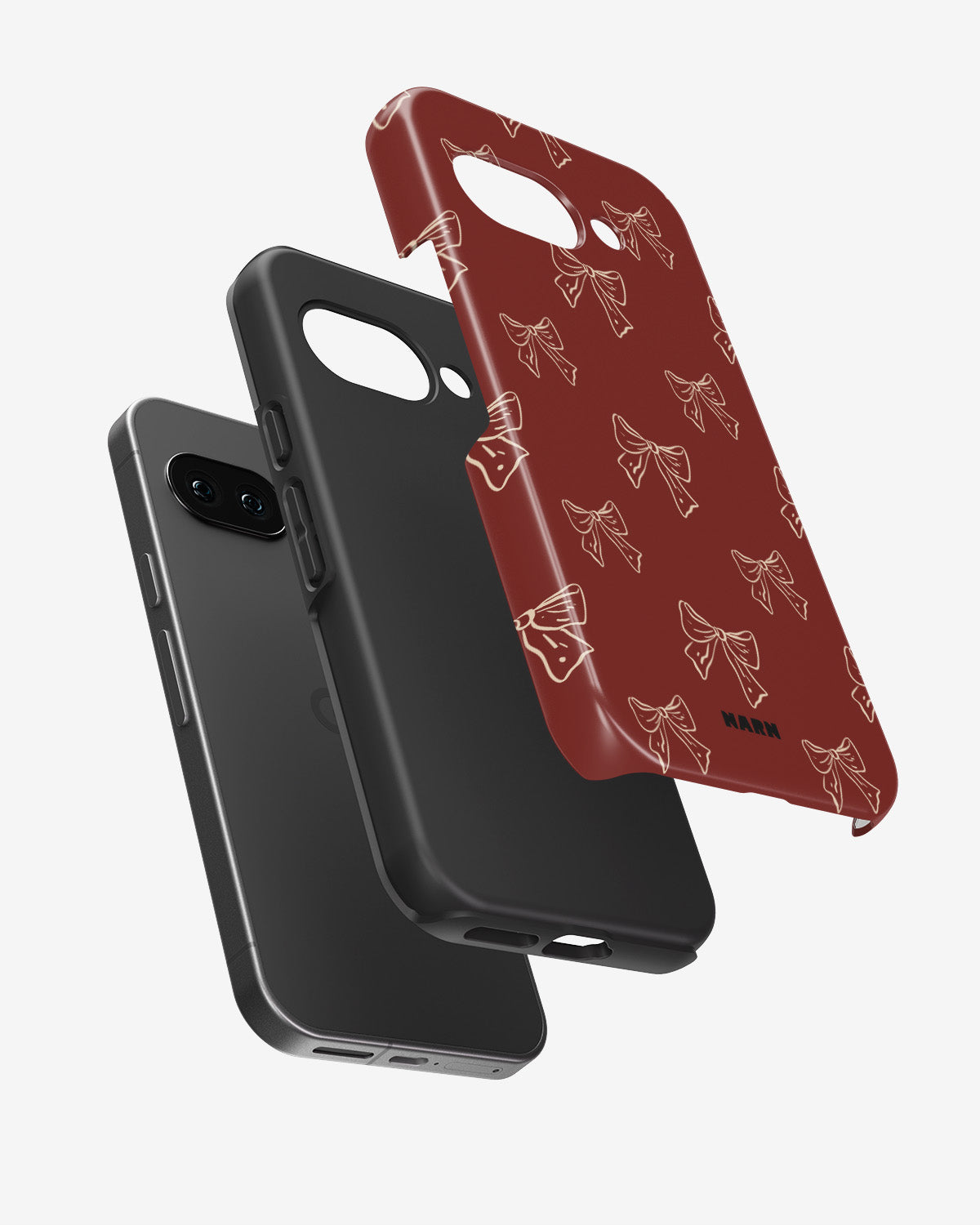 Google Pixel 9a Tough Case – Cherry Bows - View 2