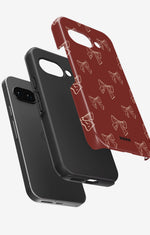 Google Pixel 9a Tough Case – Cherry Bows - View 2