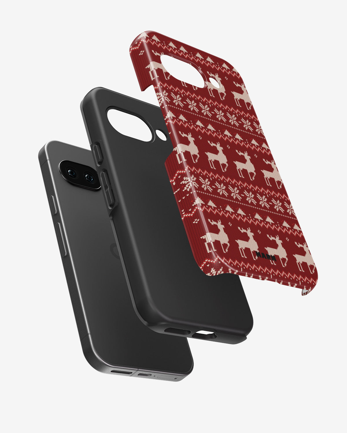 Google Pixel 9a Tough Case – Reindeer Knit - View 2
