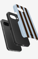 Google Pixel 9a Tough Case – Bistro Stripes - View 2