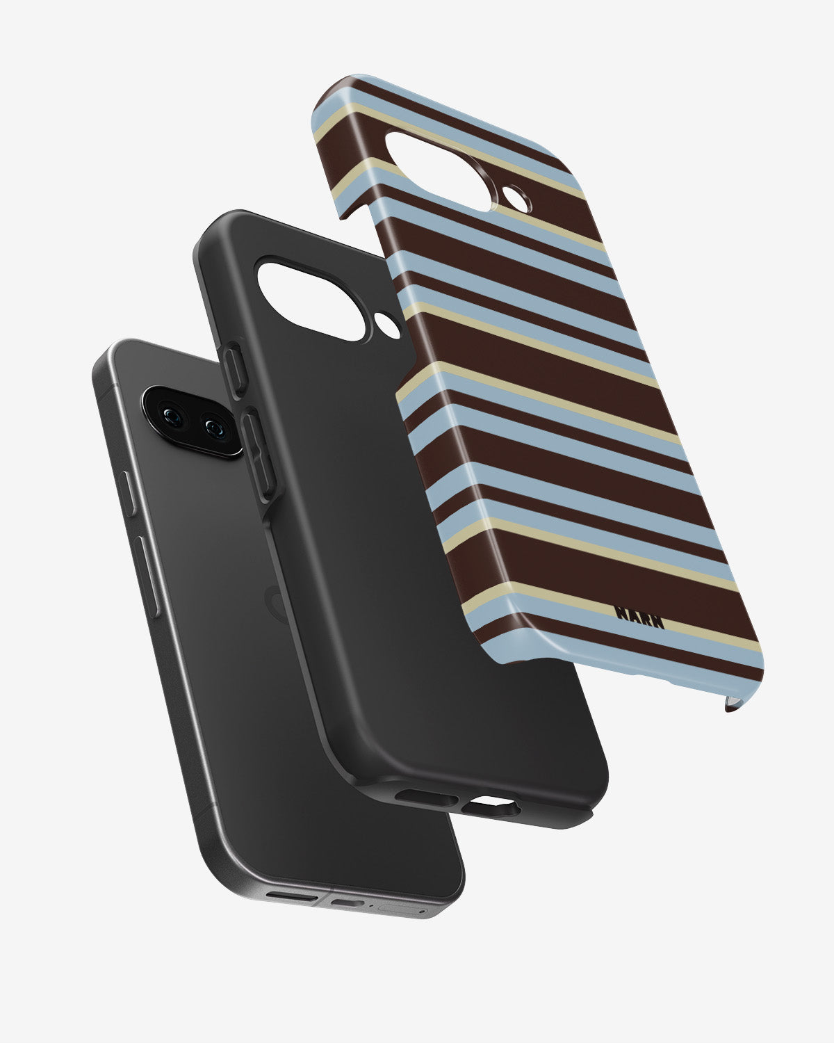 Google Pixel 9a Tough Case – Latte Lines - View 2