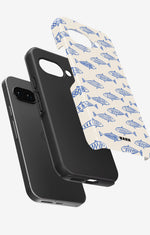 Google Pixel 9a Tough Case – Blue Catch - View 2