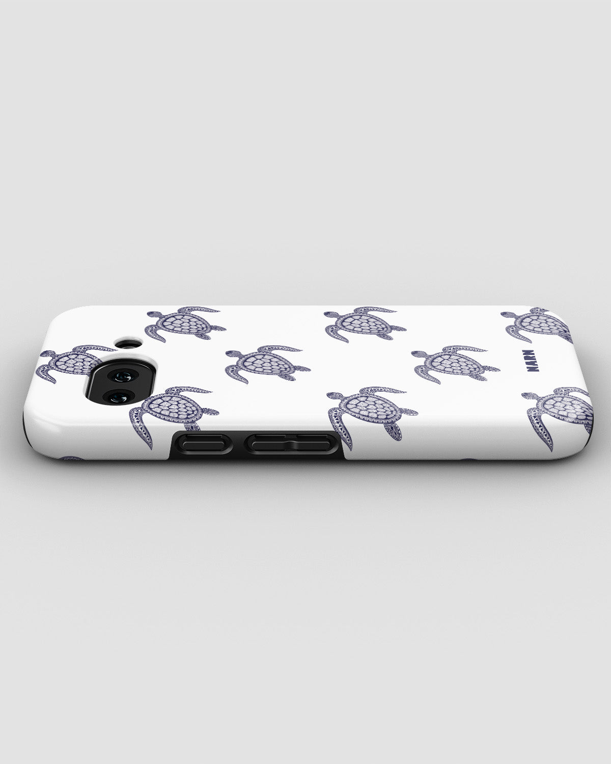Google Pixel 9a Tough Case – Blue Turtles - View 3