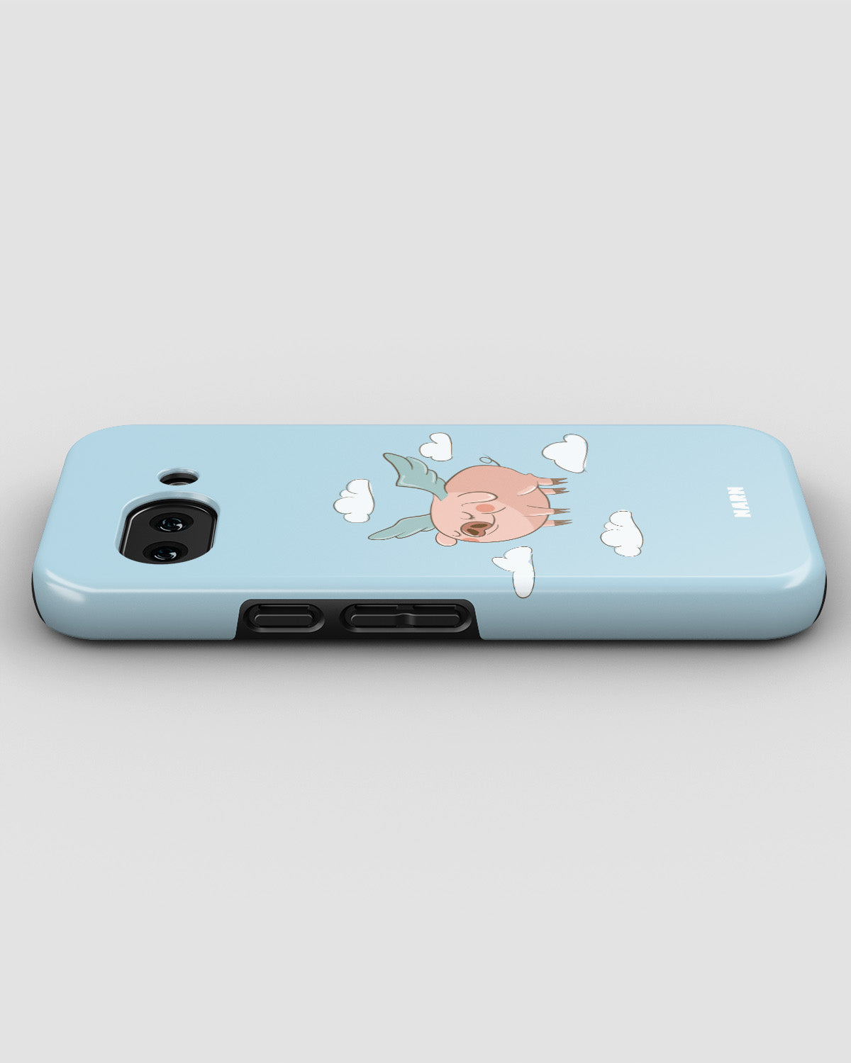 Google Pixel 9a Tough Case – Dreamy Pig - View 3