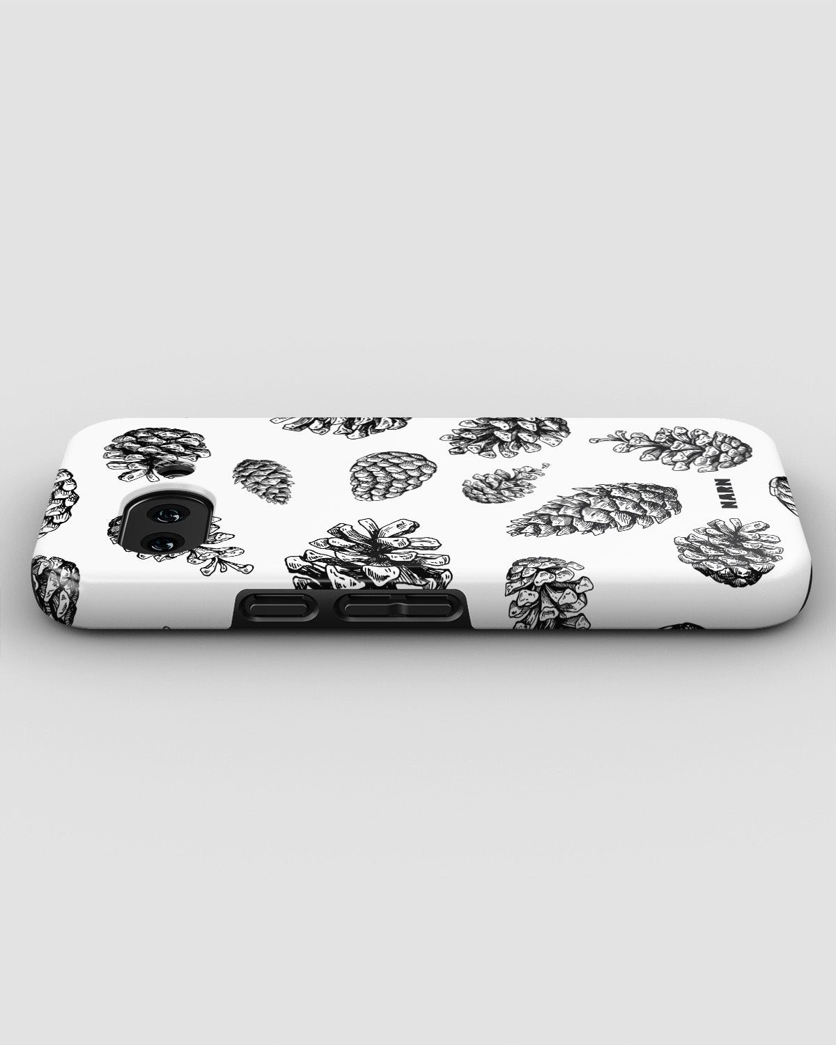 Google Pixel 9a Tough Case – Pine Cones - View 3
