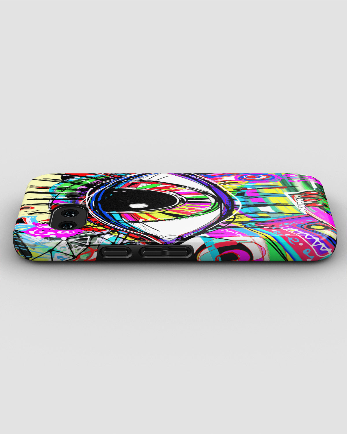 Google Pixel 9a Tough Case – Abstract Eye - View 3