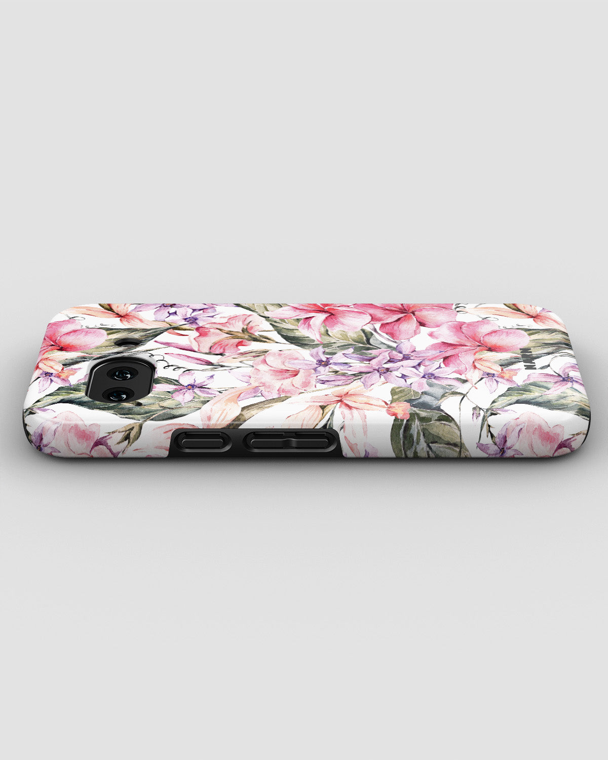 Google Pixel 9a Tough Case – Watercolor Flowers - View 3