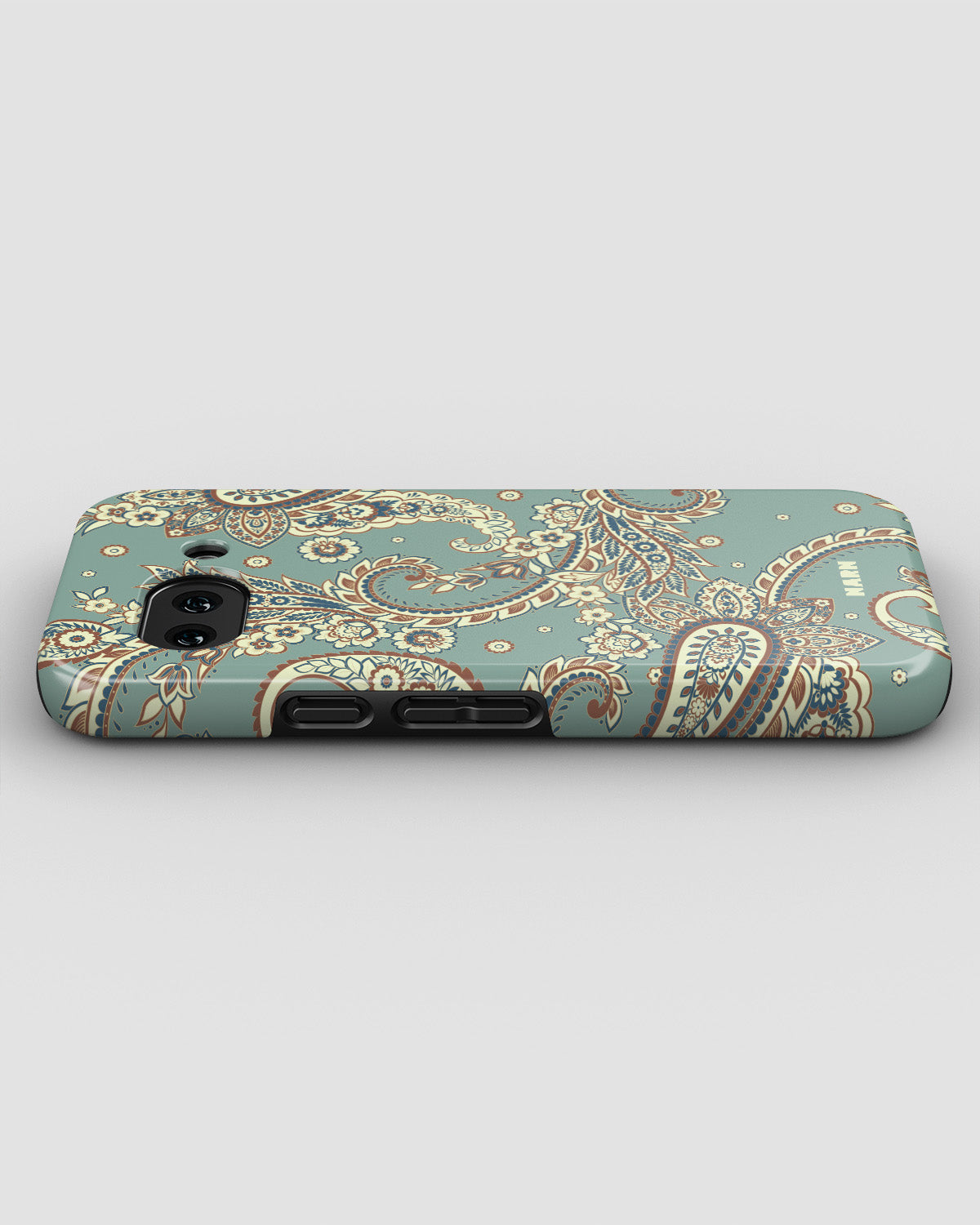 Google Pixel 9a Tough Case – Paisley Green - View 3