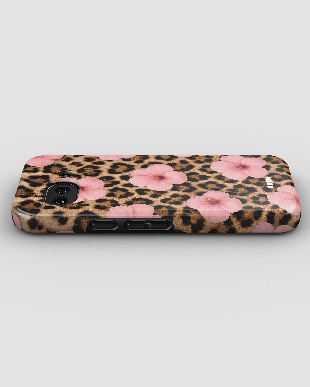 Google Pixel 9a Tough Case – Leopard Flower - View 3