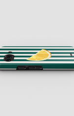 Google Pixel 9a Tough Case – Lemon Stripes - View 3