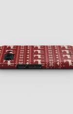 Google Pixel 9a Tough Case – Reindeer Knit - View 3