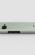 Google Pixel 9a Tough Case – Sage Stripes - View 3