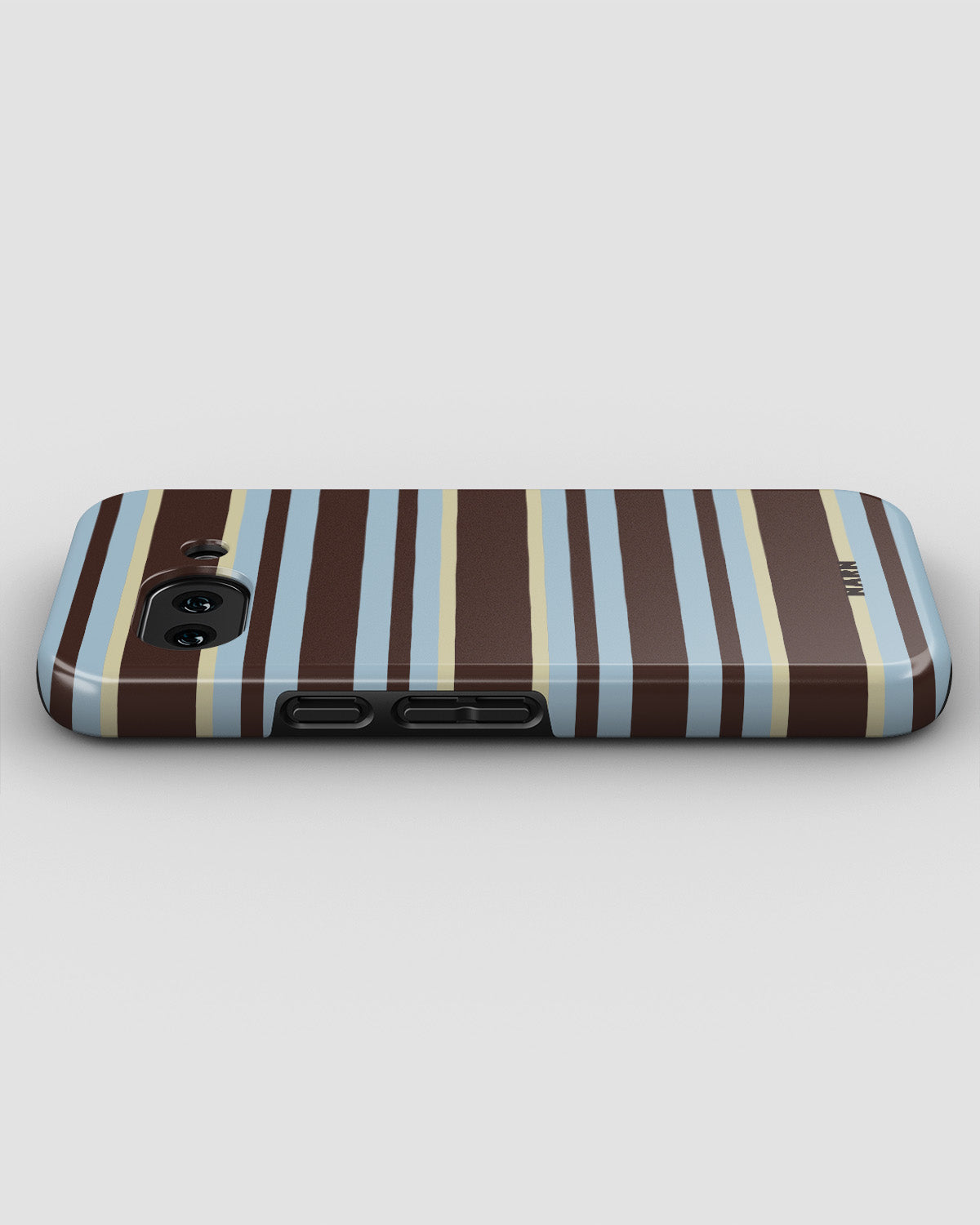 Google Pixel 9a Tough Case – Latte Lines - View 3
