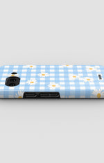 Google Pixel 9a Tough Case – Blue Daisies - View 3