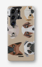 Samsung Galaxy S23 Ultra Tough Case – Cute Dogs - View 1