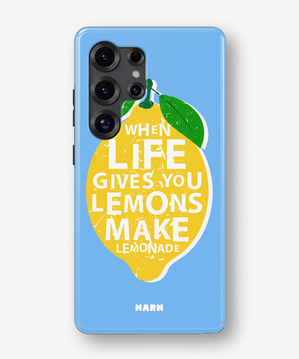 Samsung Galaxy S23 Ultra Tough Case – Lemon Quote - View 1