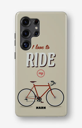 Samsung Galaxy S23 Ultra Tough Case – Ride My Bicycle - View 1