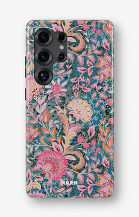 Samsung Galaxy S23 Ultra Tough Case – Fantasy Flowers - View 1