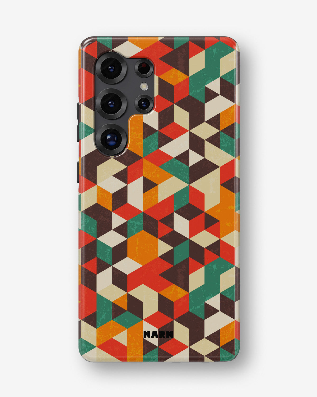 Samsung Galaxy S23 Ultra Tough Case – Retro Geometric - View 1