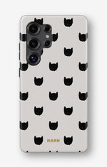 Samsung Galaxy S23 Ultra Tough Case – Kitty Dots - View 1