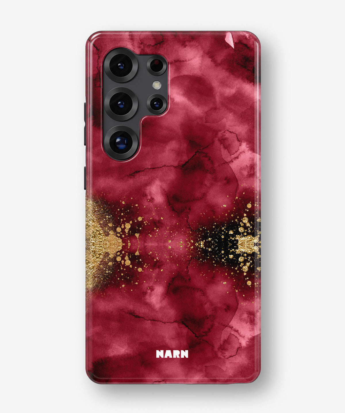 Samsung Galaxy S23 Ultra Tough Case – Burgendy Shimmer - View 1