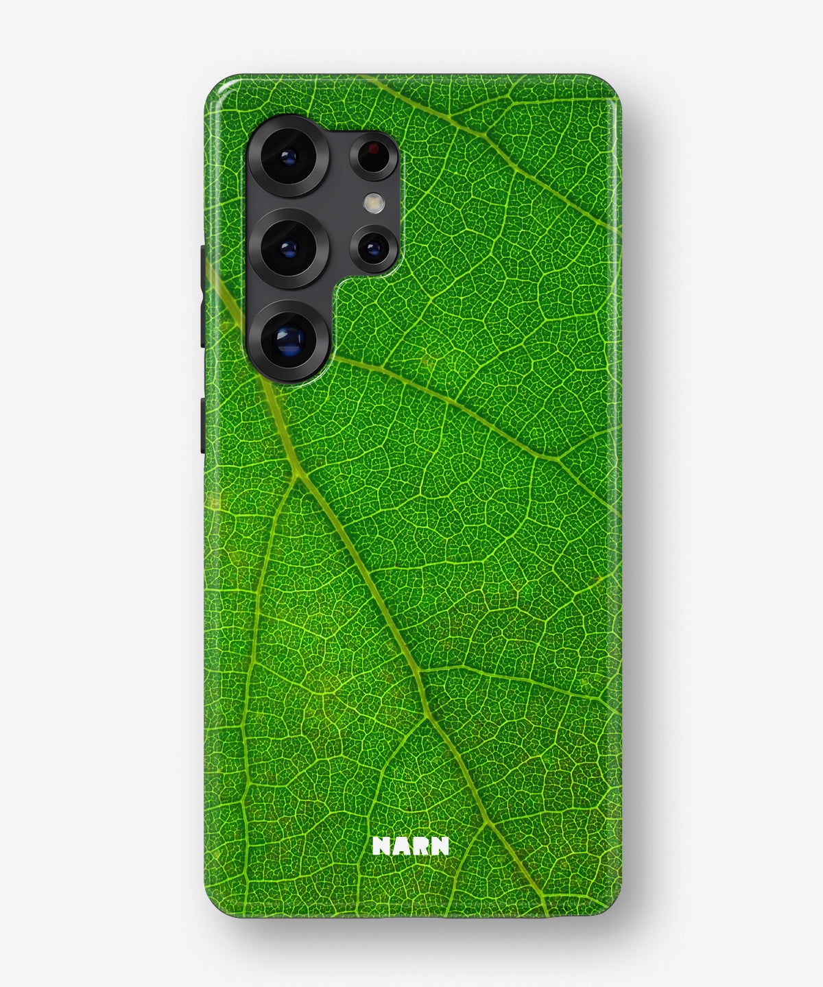 Samsung Galaxy S23 Ultra Tough Case – Green Leafy - View 1